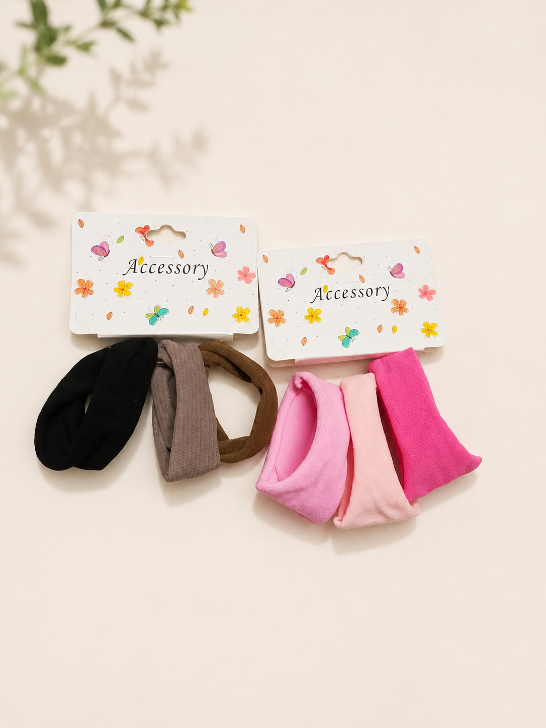 Premium hair ties set of 6